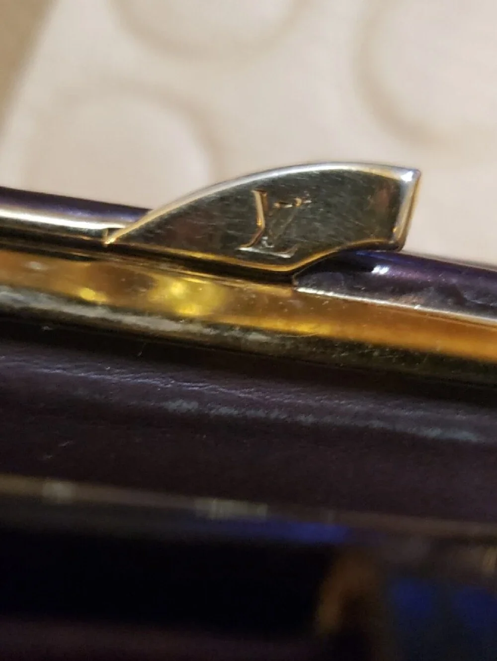 Louis Vuitton glossy patent